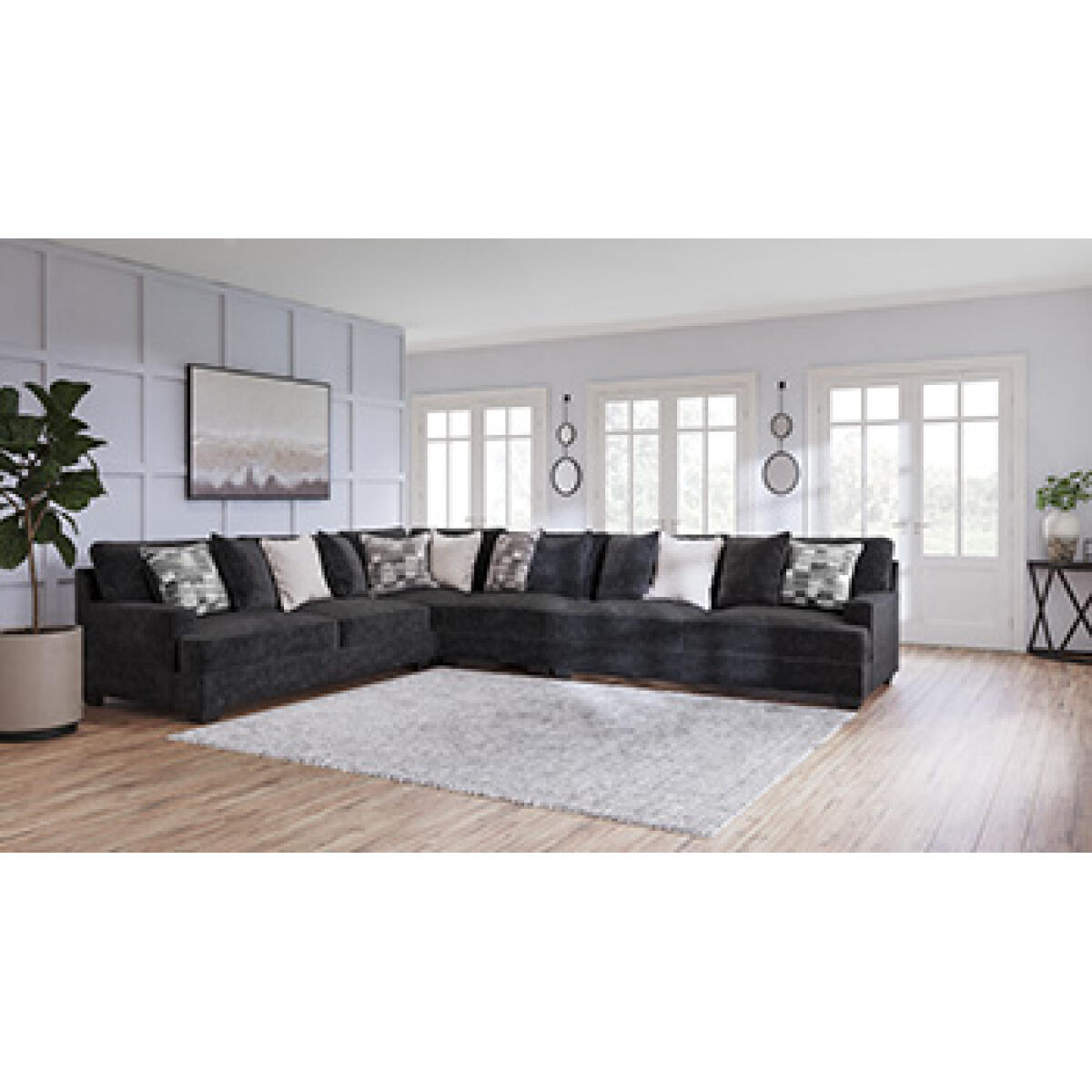 92f562b752723f7aabeb37358b1cd61b Lavernett 4-Piece Sectional - Image 1