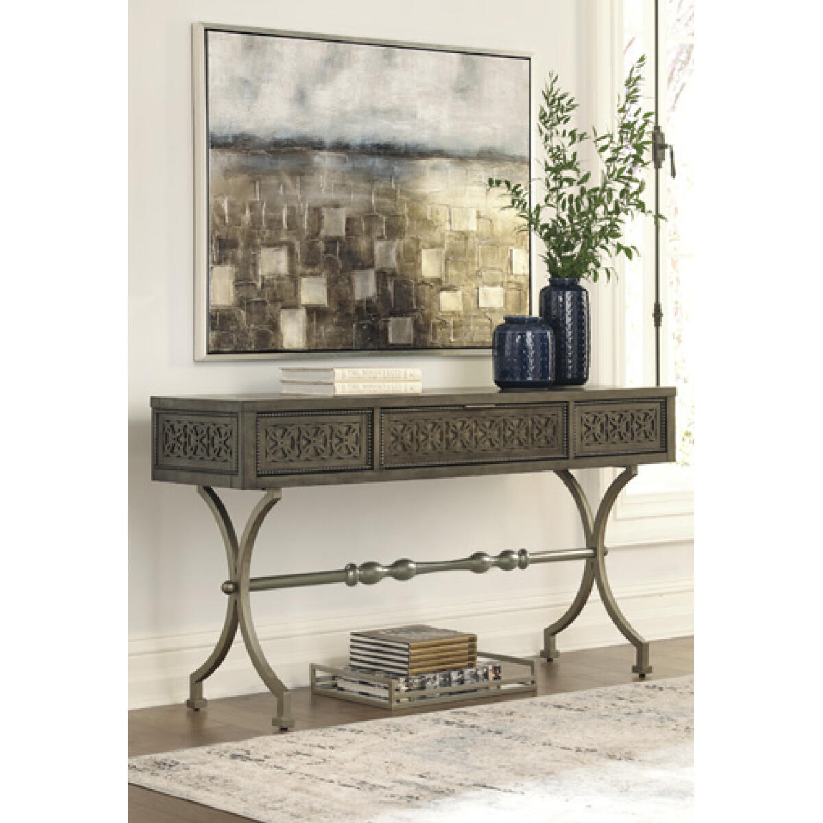 ce40b5fa83c65d49ba8134798a11a4ca Quinnland Sofa/Console Table - Image 1