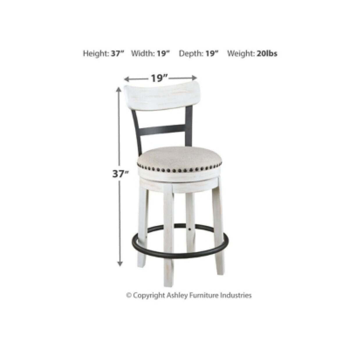 Valebeck Counter Height Bar Stool Barstools Ashley Furniture 14