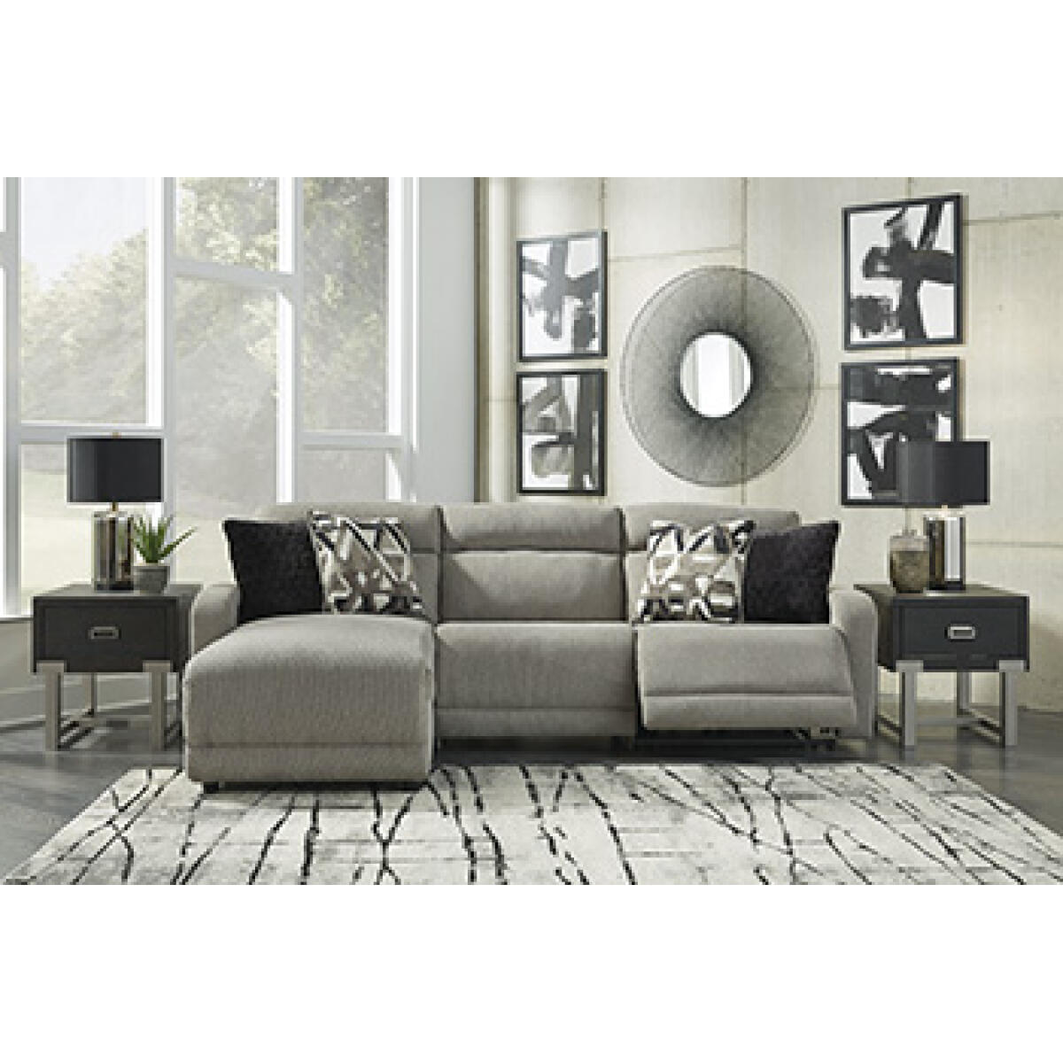 4f07bb8e92879d8aa2d05daffb26cd79 Colleyville 3-Piece Power Reclining Sectional with Chaise - Image 1