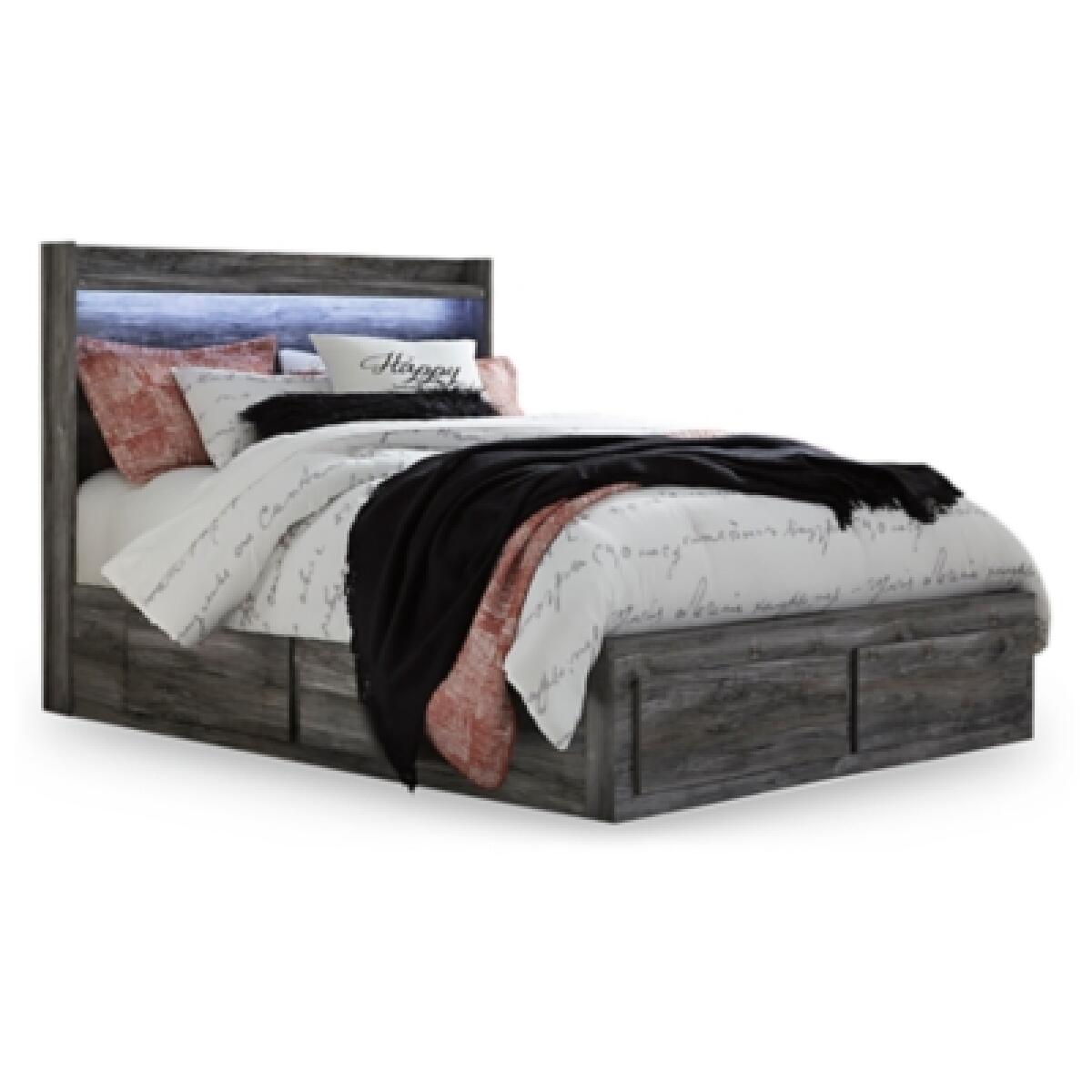 Baystorm Queen Panel Bed with 4 Storage Drawers Beds Ashley Furniture 5