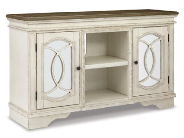 Realyn 62″ TV Stand Entertainment Stands Ashley Furniture