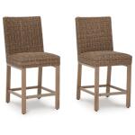 Walton Bridge Outdoor Bar Stool (Set of 2) Outdoor Dining Chairs Ashley Furniture 18