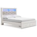 Altyra Queen Upholstered Bookcase Bed with Storage Beds Ashley Furniture 18