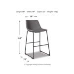 Centiar Pub Height Bar Stool Barstools Ashley Furniture 24