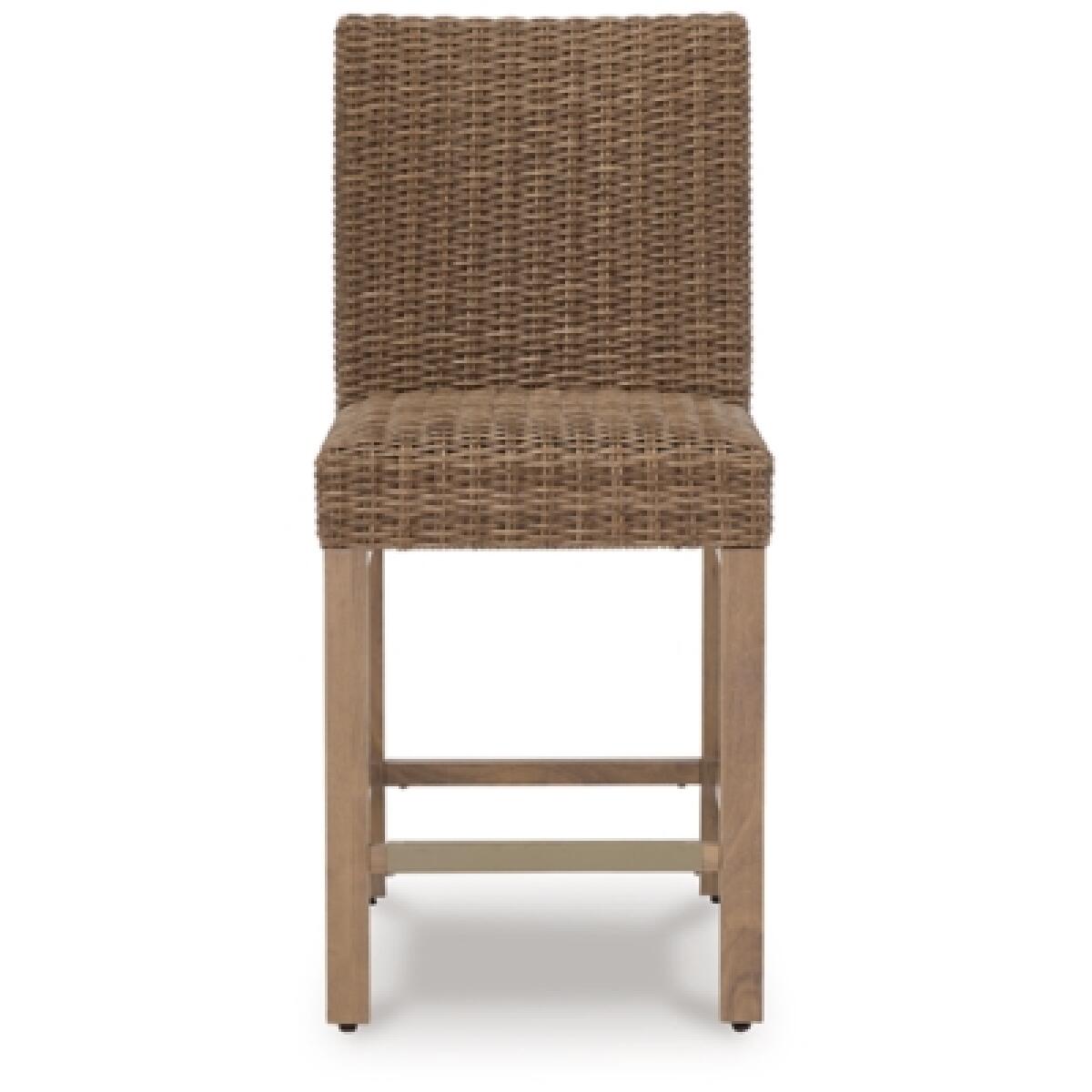 Walton Bridge Outdoor Bar Stool (Set of 2) Outdoor Dining Chairs Ashley Furniture 13