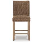 Walton Bridge Outdoor Bar Stool (Set of 2) Outdoor Dining Chairs Ashley Furniture 21
