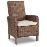 Beachcroft Outdoor Arm Chair with Cushion (Set of 2) Outdoor Dining Chairs Ashley Furniture 20