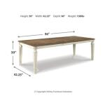 Realyn Dining Extension Table Dining Tables Ashley Furniture 31