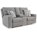 Biscoe Power Reclining Loveseat with Console - Image 2