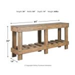 Susandeer Sofa/Console Table Console Tables Ashley Furniture 25