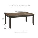 Tyler Creek Dining Table Dining Tables Ashley Furniture 16