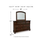 Porter Dresser and Mirror - Image 4