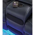 Fyne-Dyme Power Reclining Loveseat with Console - Image 11
