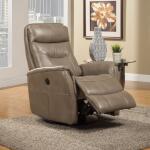 Gemini Linen Power Swivel Glider Recliner with Articulating Headrest Recliners Parker House 8