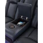 Fyne-Dyme Power Reclining Loveseat with Console - Image 10