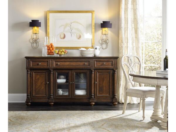 Leesburg Buffet Dining Storage Hooker Furniture 10