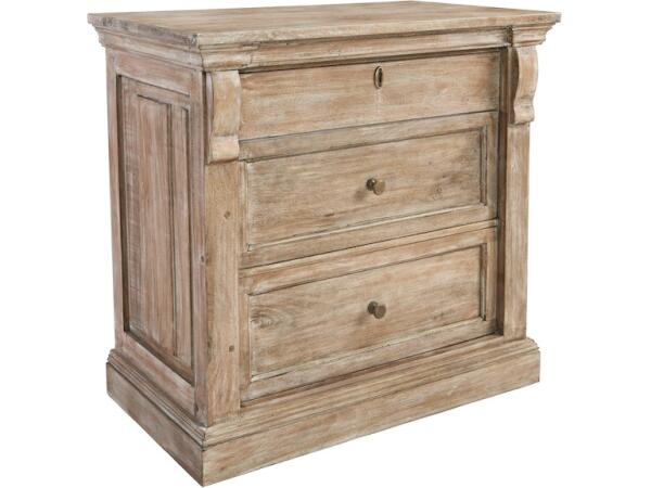 Adelaide 3 Drawer Nightstand Nightstands Classic Home 5