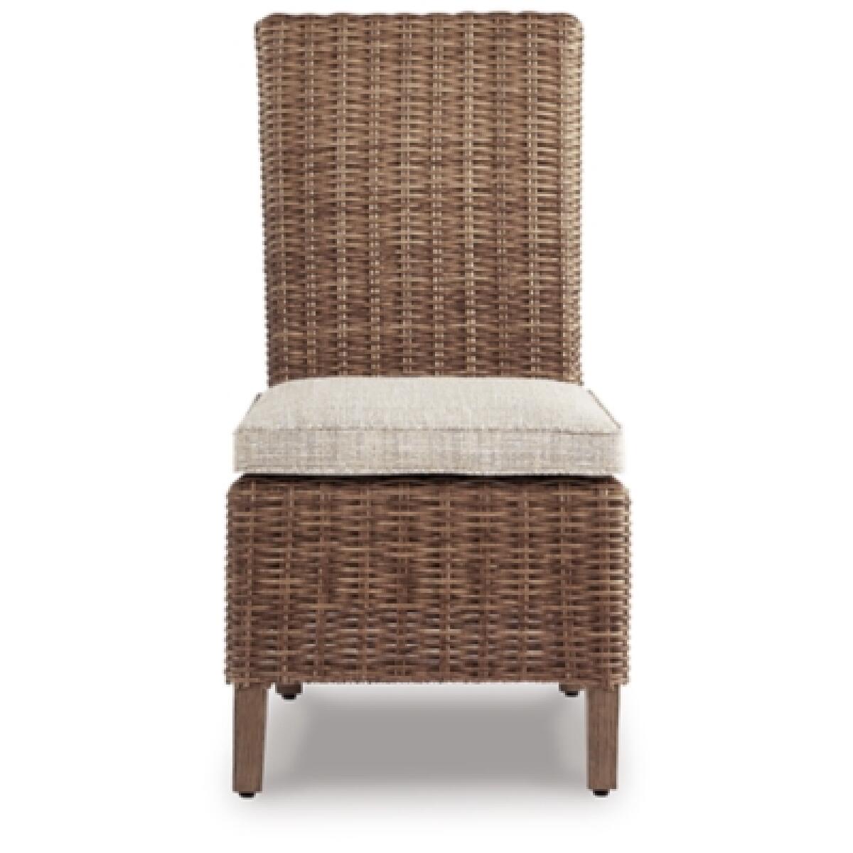 Beachcroft Outdoor Side Chair with Cushion (Set of 2) Outdoor Dining Chairs Ashley Furniture 16