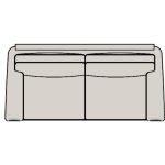 Marleigh Stationary Small Sofa 8-Way Tie 872-87