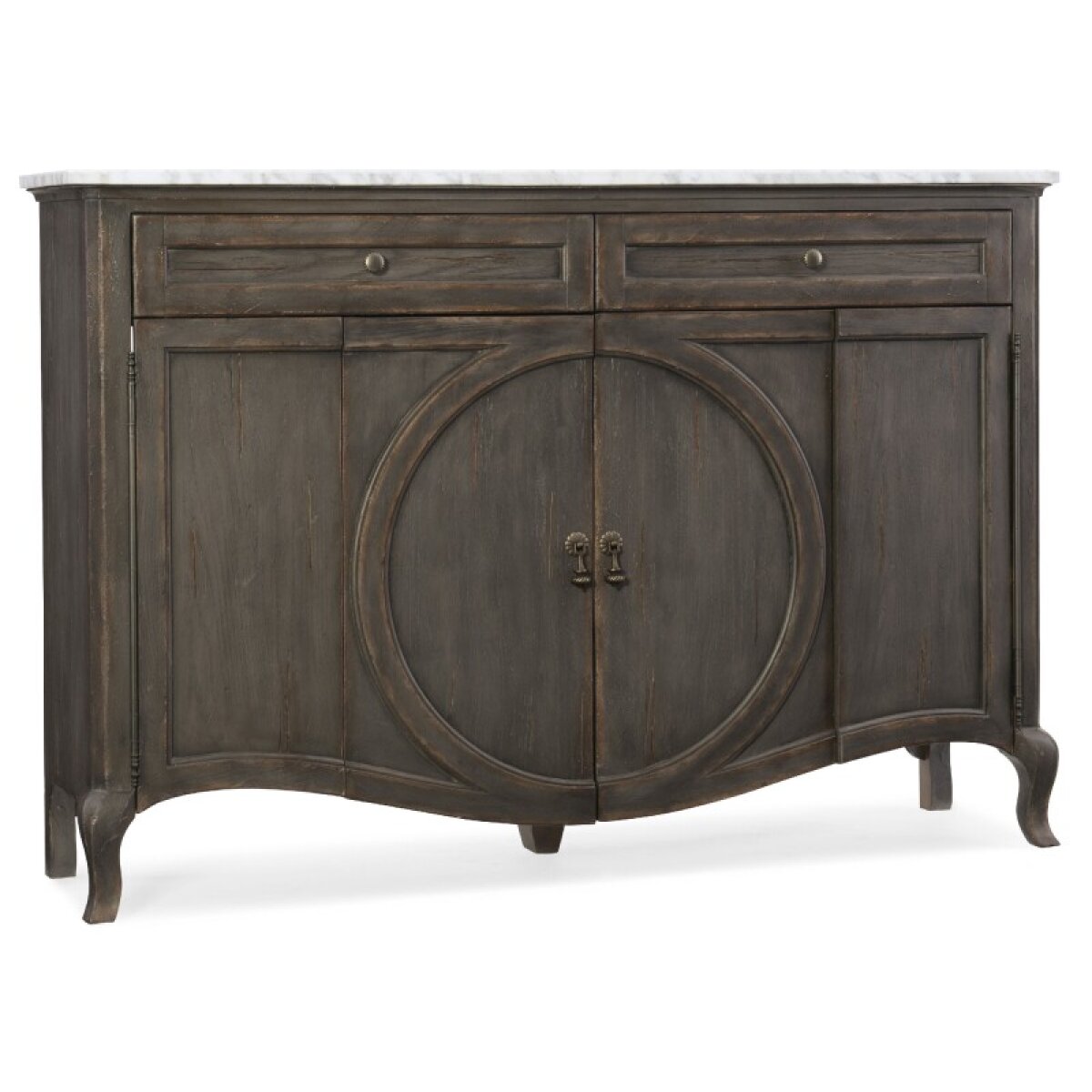 007f8a0f188dbf593b448f160c3d479e Living Room Melange Four-Door Two-Drawer Credenza - Image 1
