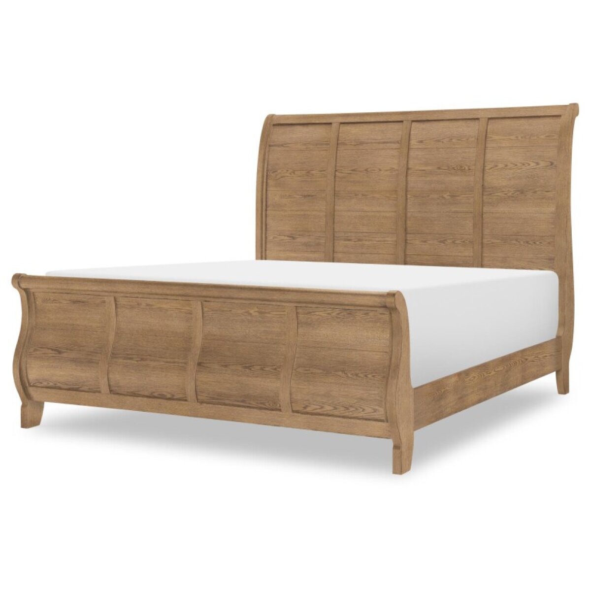 00d214a19269d634b21fe2749caf87a7 Complete Sleigh Bed 5/0 Queen - Image 1