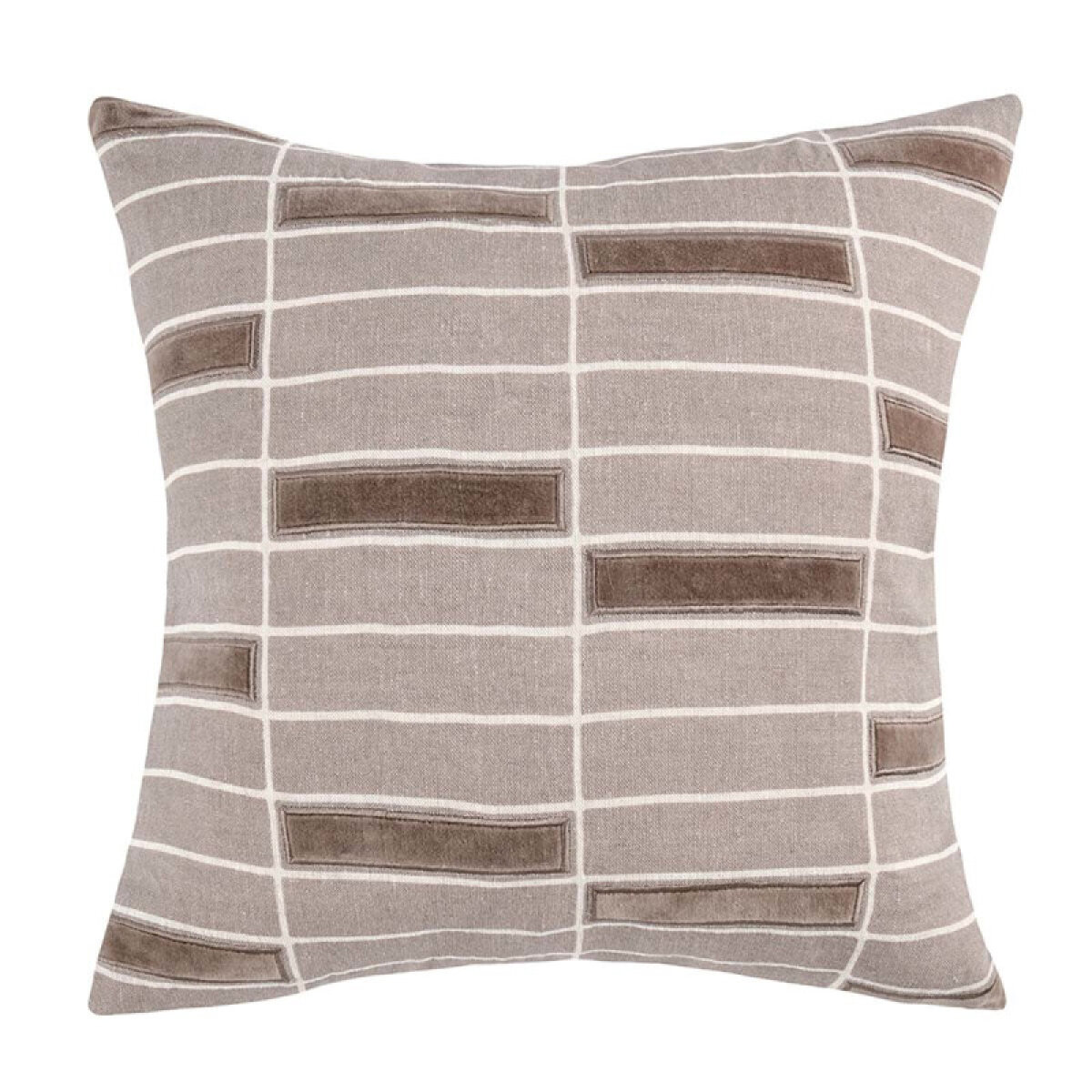 018307d654e689e15fcaf1a850735015 MP Breccia Pillow - Taupe / 22"x22" - Image 1