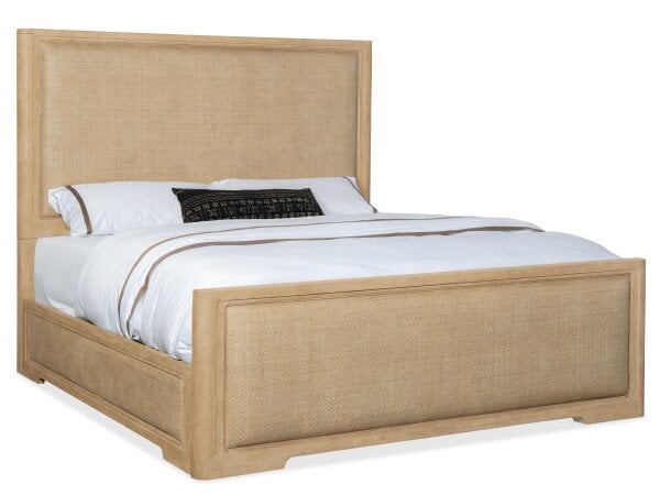 Bedroom Retreat Queen Cane Panel Bed