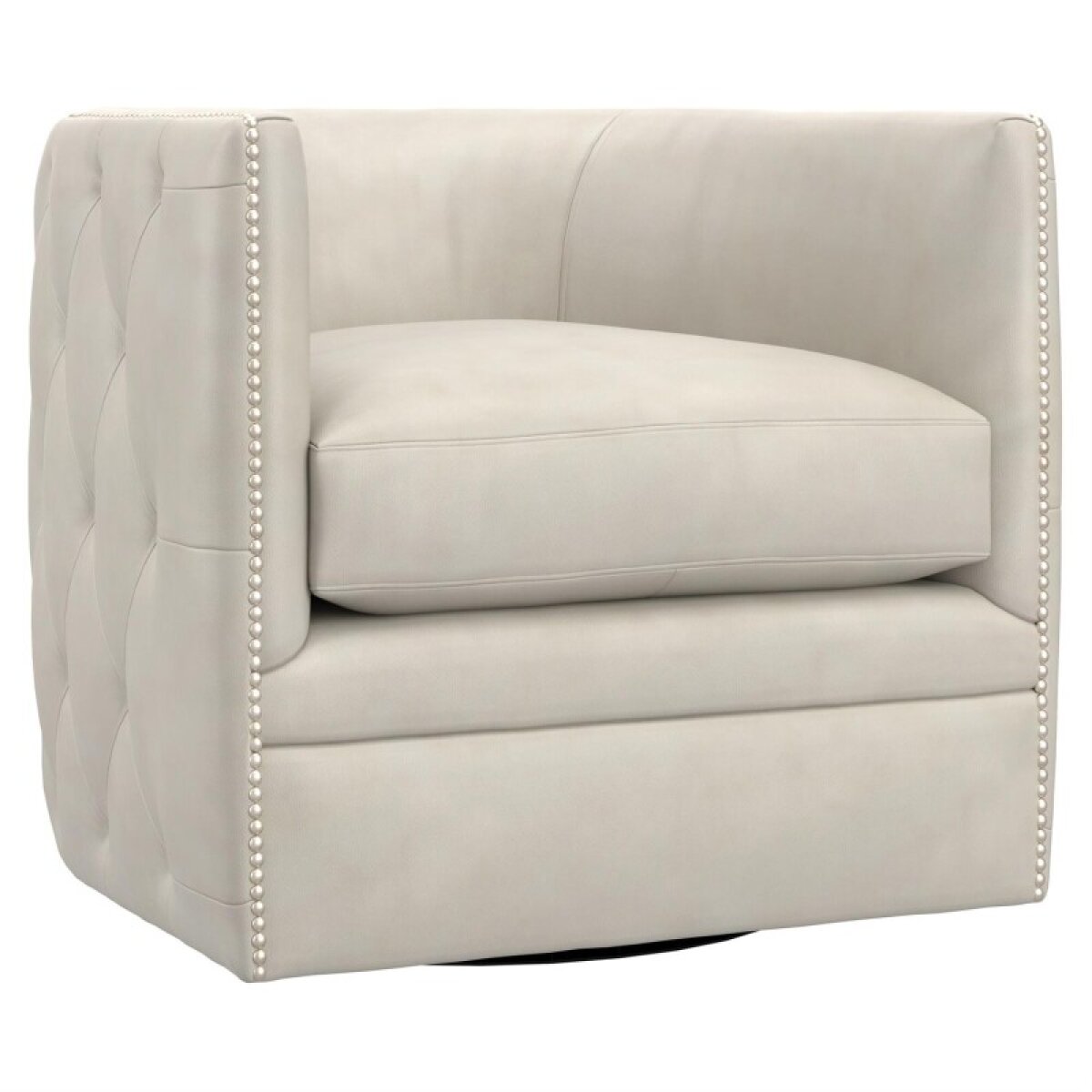 01d4a48d3b1ae74fdb0e70ad38add305 Palazzo Leather Swivel Chair - Image 1