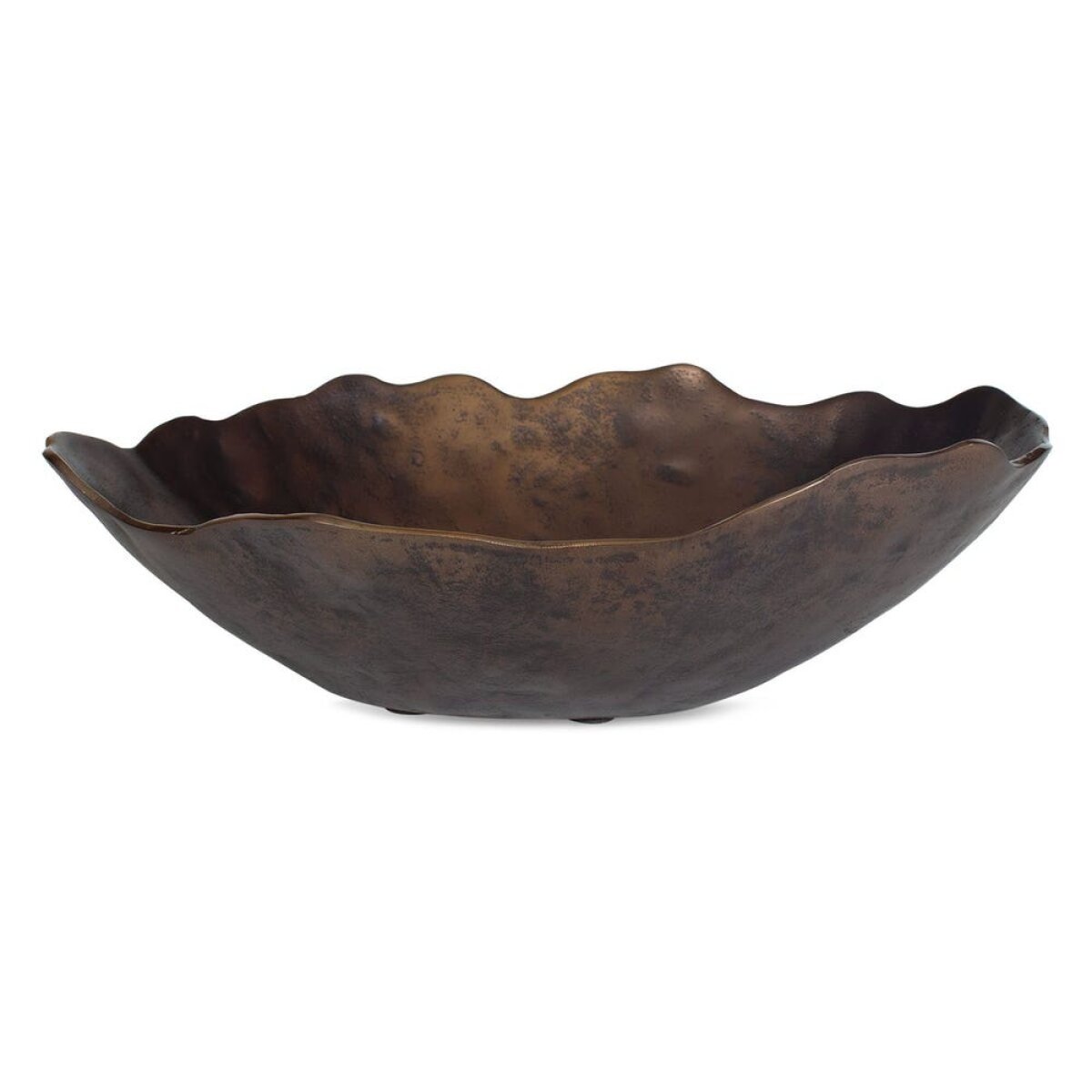 01dbfb89707be14f1de5fb23d50afebe Obscura Indoor-outdoor Bowl, Bronze - Image 1