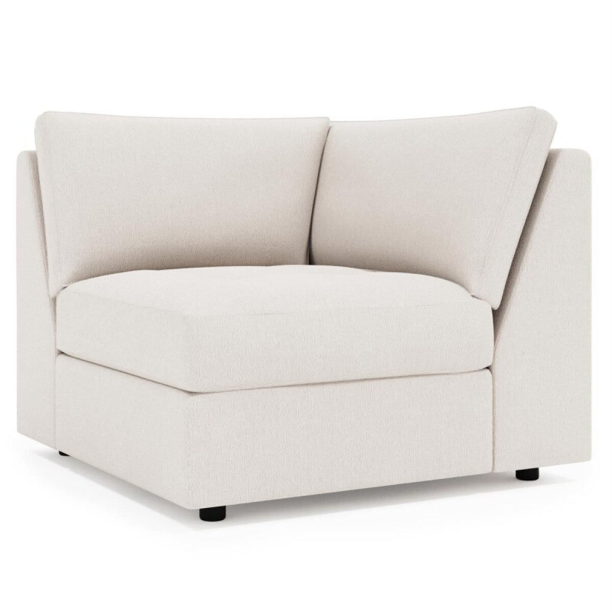 0269e51f3dddc253e87e1c5f139cb5b7 Nest Fabric Corner Chair Without Pillows - Image 1