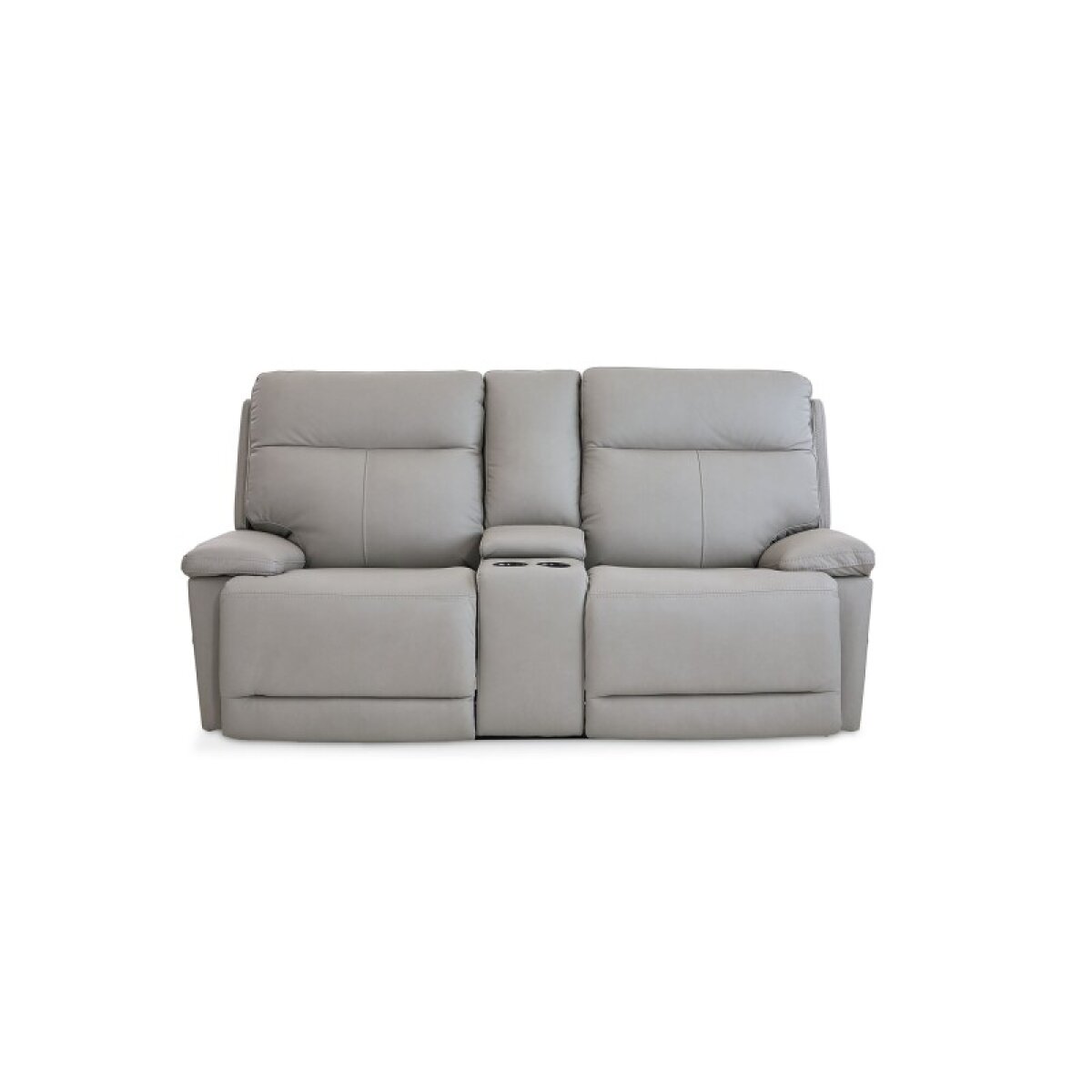 0302255f09c99c0f06c4108ebbf36590 Fletcher Leather Power Reclining Loveseat with Center Console - Image 1