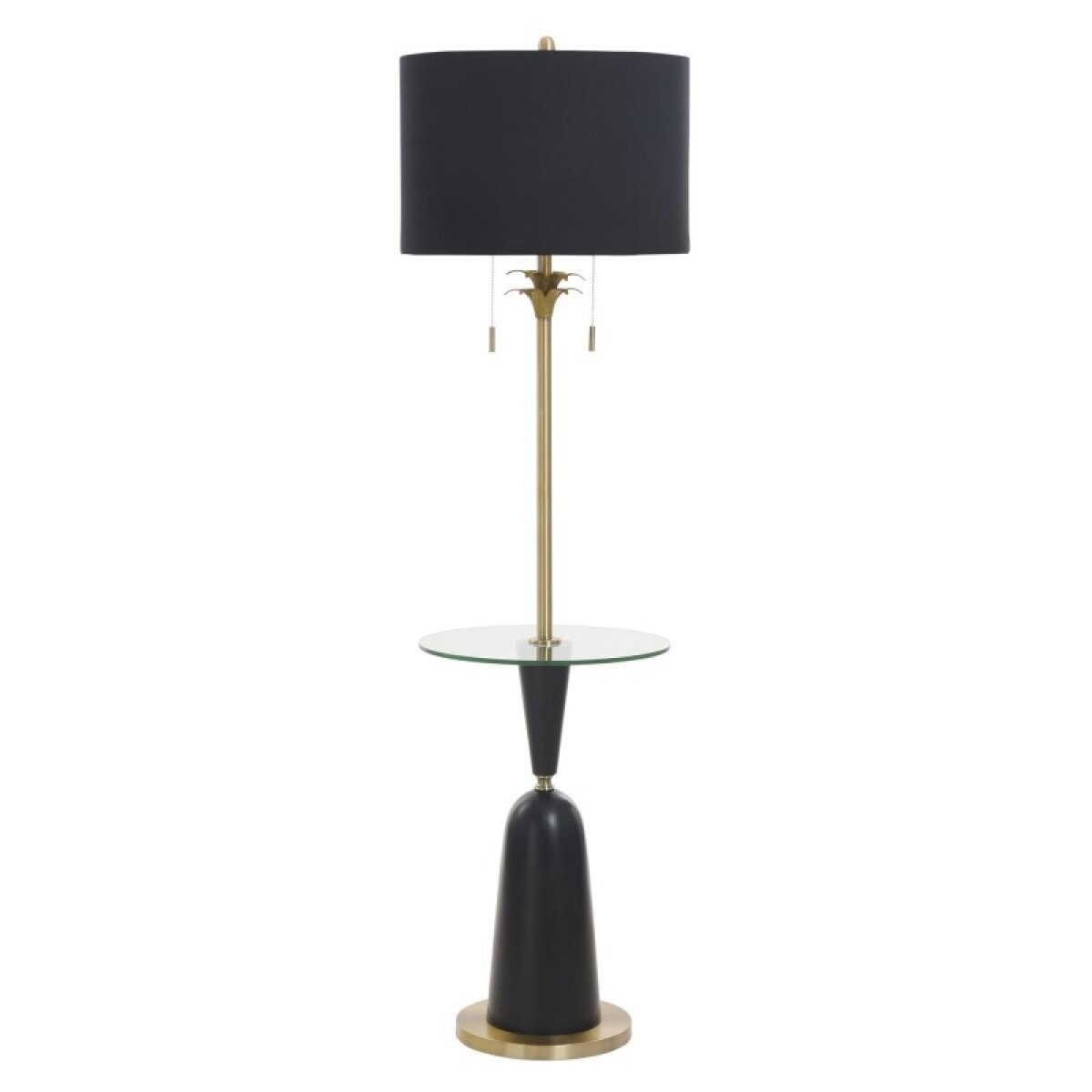 032cd891fcc46ab3c790f70cbe4cb8db Satin Black Poly Floor Lamp - Image 1