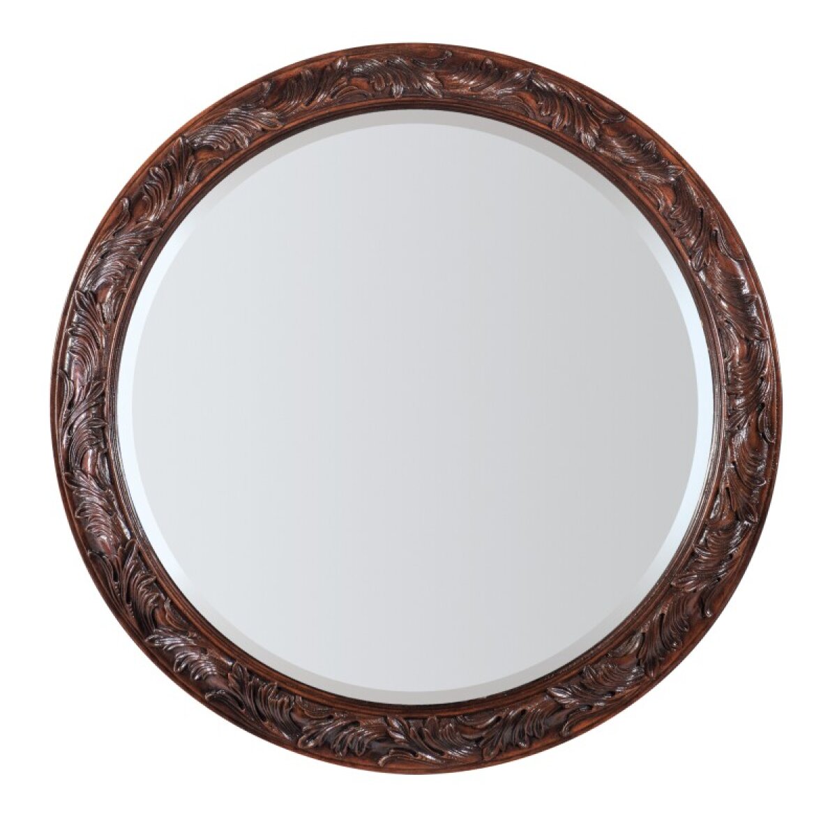 03bb8d59a9e7a6b816eb51419174a5c0 Bedroom Charleston Round Mirror - Image 1