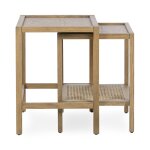 Devin Solid Wood Nesting Accent Tables - Image 7
