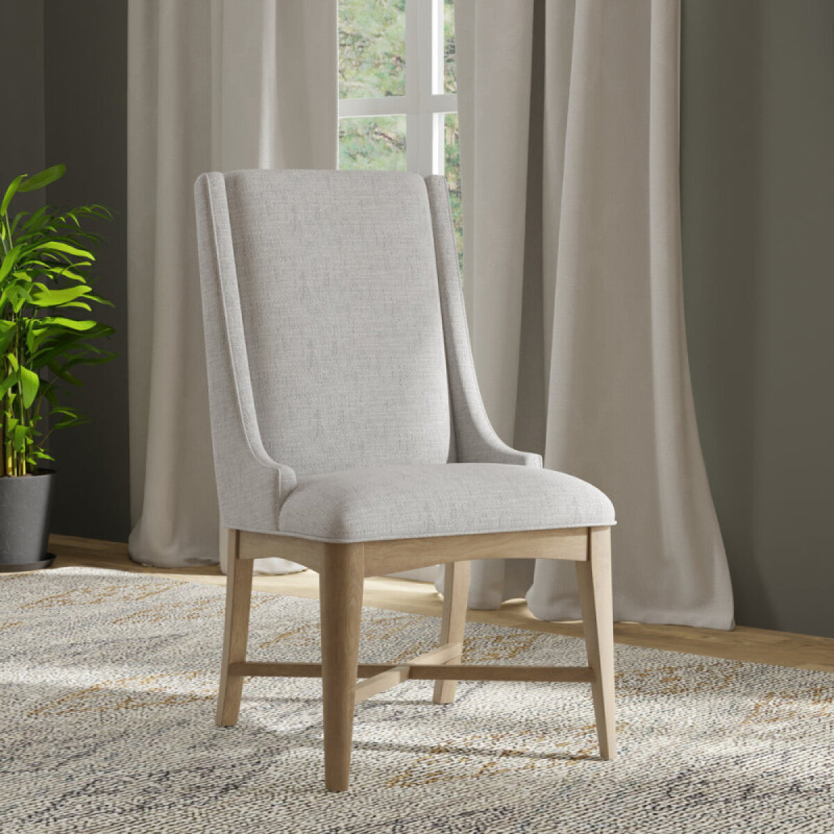 03d529419b0136cef18cf2534431579e Americana Modern Dining Dining Chair Host (2/ctn Sold In Pairs) - Image 1