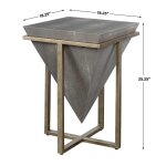 Bertrand Accent Table, Shagreen - Image 8
