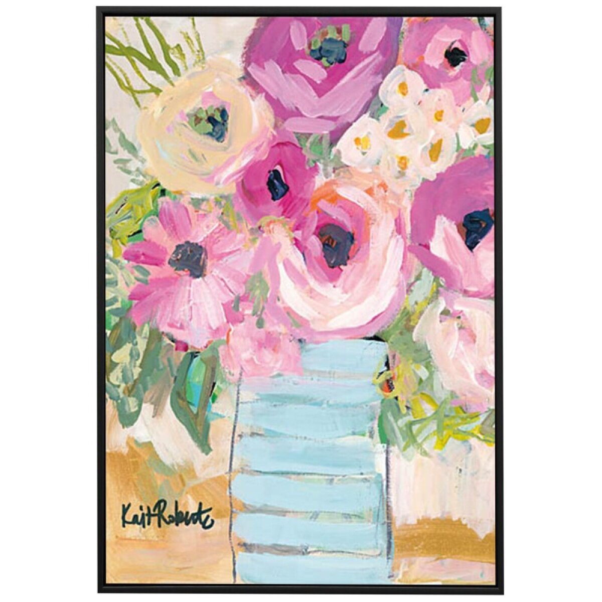 04424622979e3c24127d5f65a34075ae Grannys Visit Framed Canvas - Image 1