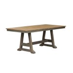 Lindsey Farm 6 Piece Trestle Table Set - Image 2