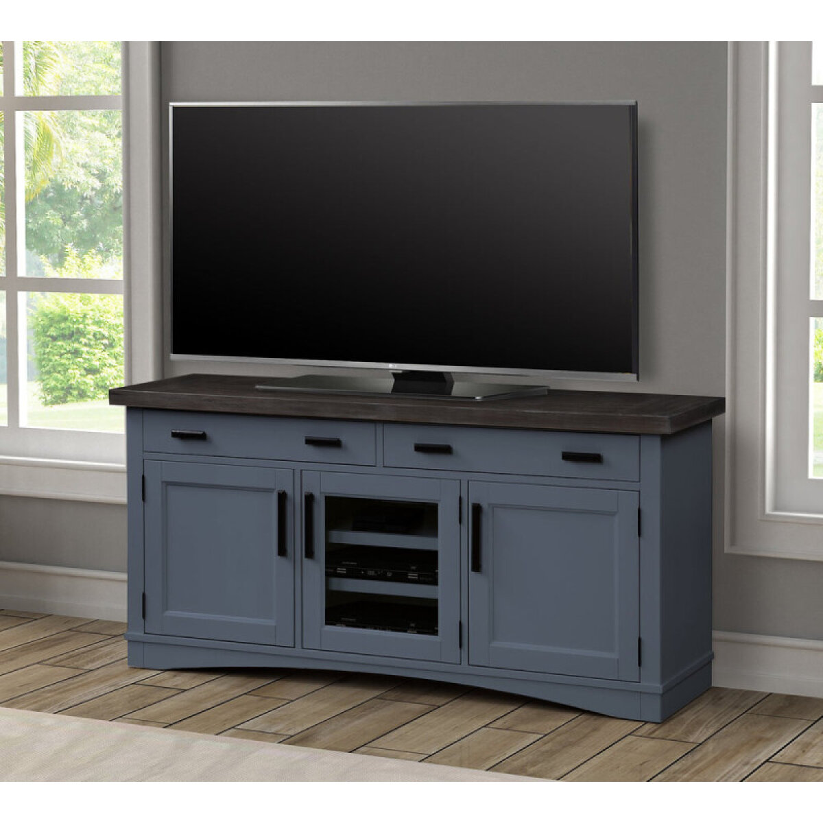 04a16cb49d69eb26594d482ec7f0c161 Americana Modern - Denim 63" Tv Console - Image 1