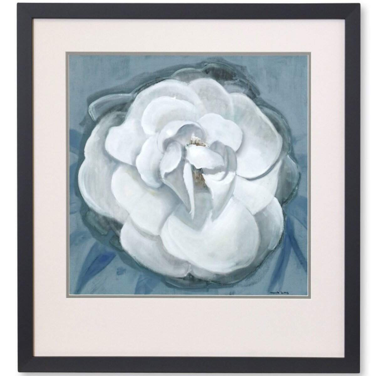 04bd8b2aff1e1aa787ea2340ec909908 Flower Ii Framed Print Under Glass - Image 1