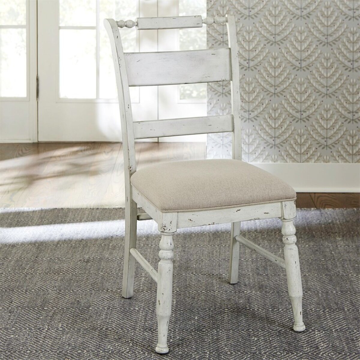 0529a176ceff48c694d7eee4ec7461eb Whitney Slat Back Side Chair (RTA) - Image 1