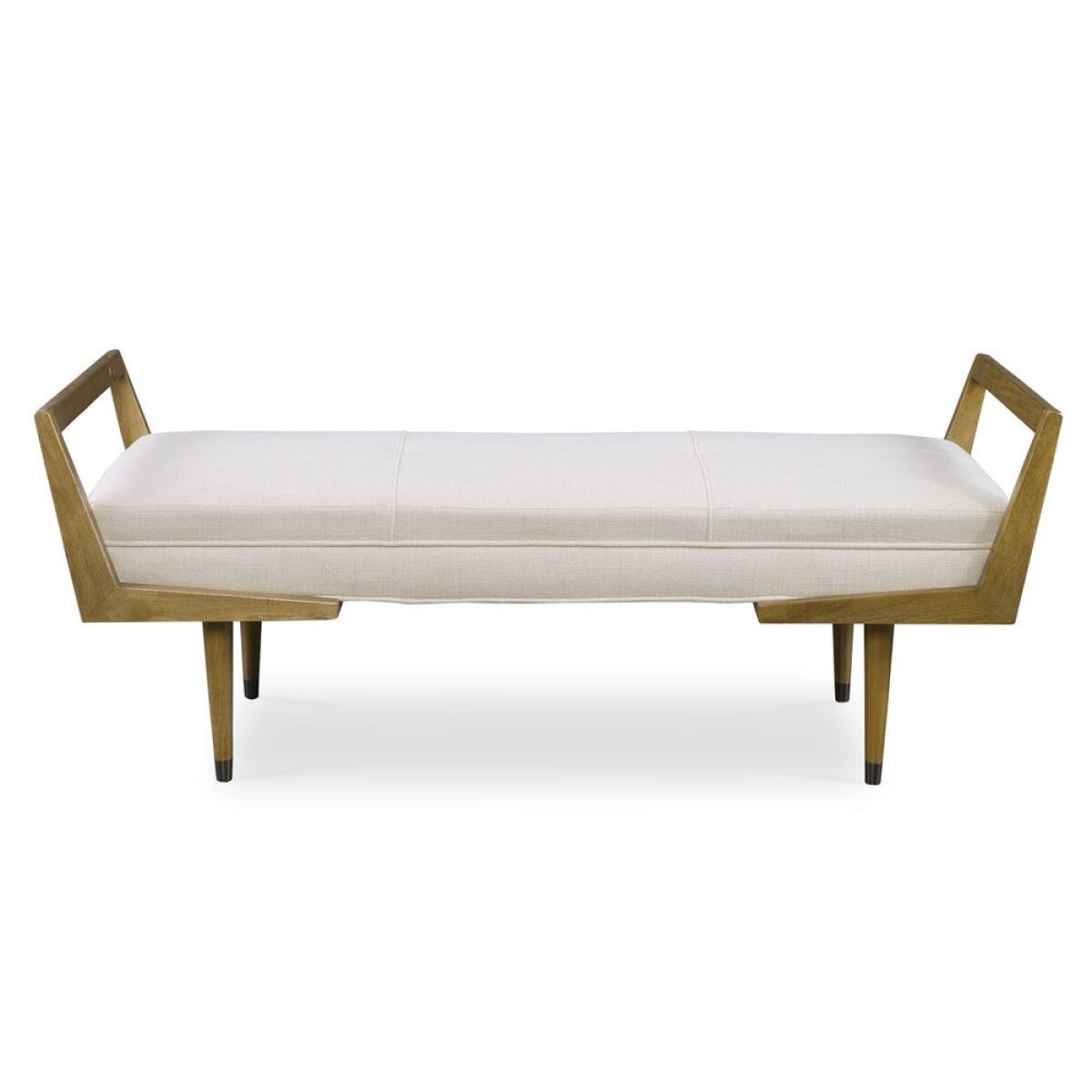 05a051f9e3e461a2a5e03d503e5d1b7d Waylon Bench, Ivory - Image 1