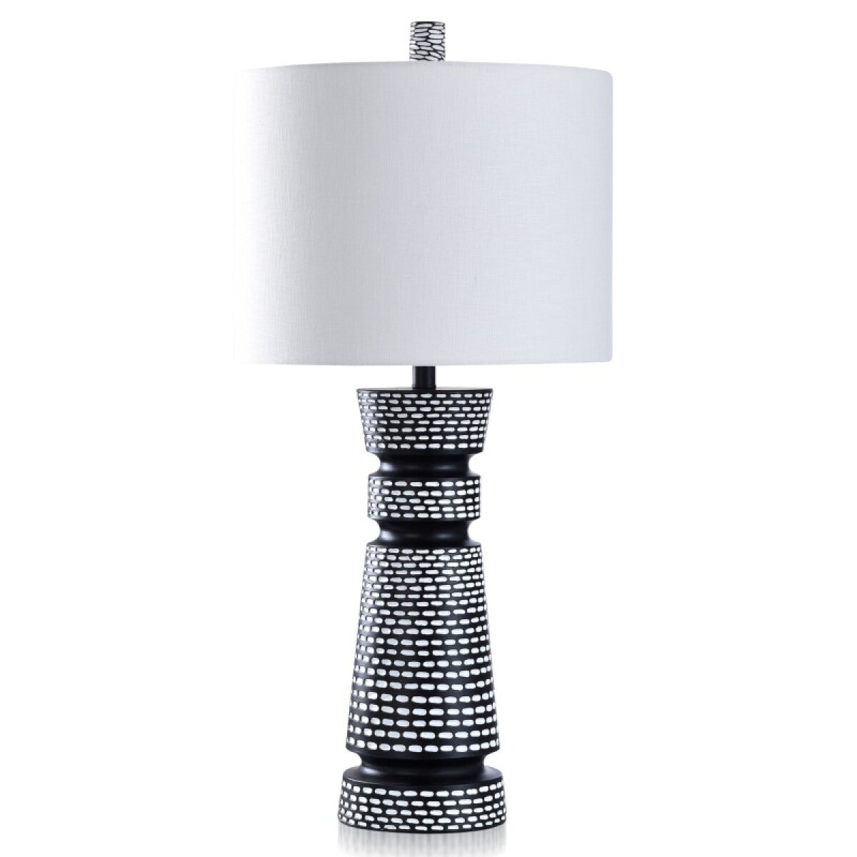 05c2f4a96a205b0fb8d9a77230cd9514 Urban Ebony Transitional Table Lamp 150 Watts - Image 1