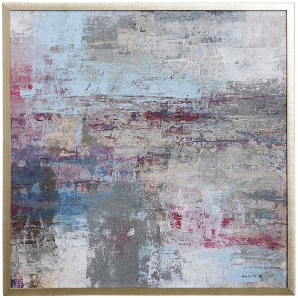 06528e091dc2968facc590aa1389099e Norman Wyatt Home Roses On The Beach Framed Canvas - Image 1