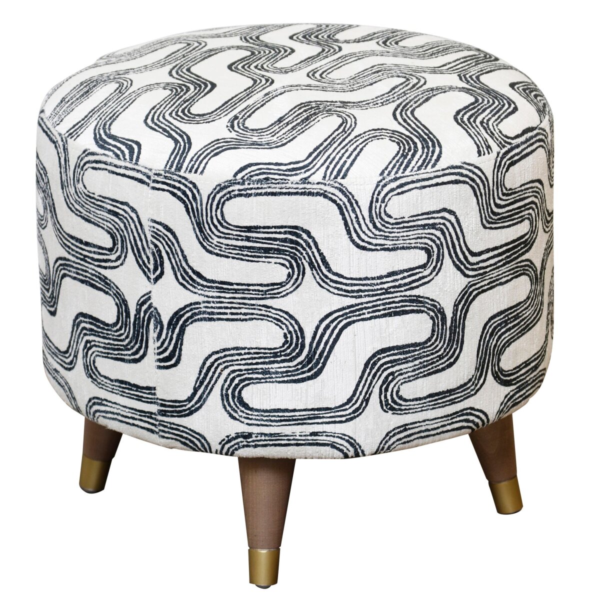 06a9162a9192cf0bf11ae56731dfe9e4 Saba Ottoman- Navarro | Navarro Fabric On Hardwood - Image 1