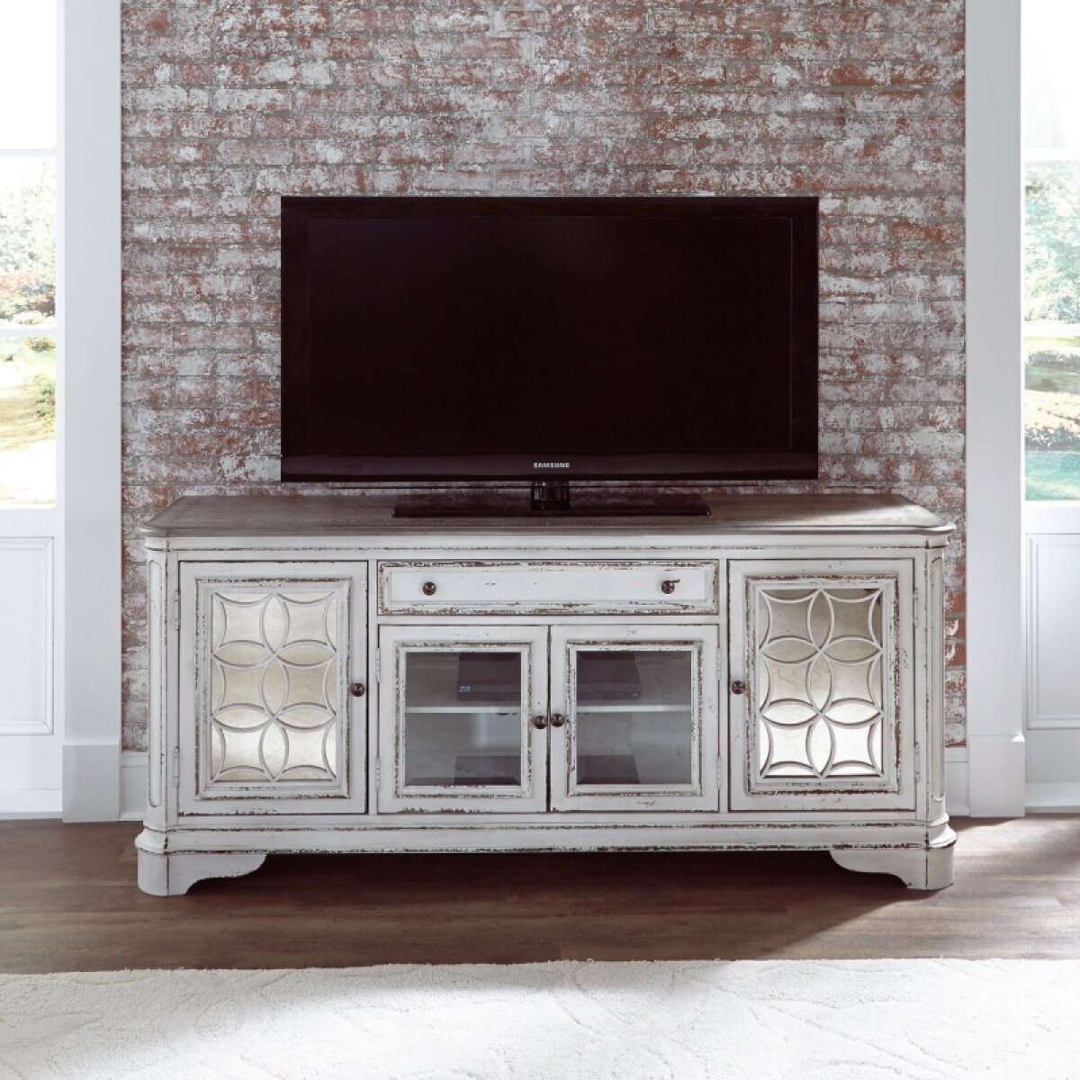 07a3d40a5593f65a943f1e53405c3b0a Magnolia Manor Entertainment TV Stand - Image 1