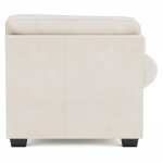 Grandview Leather Left Arm Chair Without Pillows - Image 7