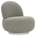 Lulu Fabric Swivel Chair
