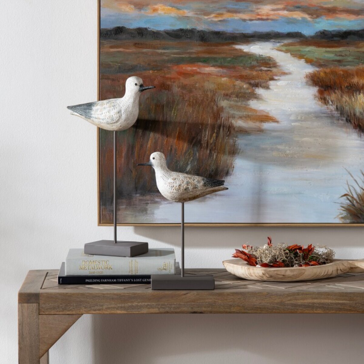 0855877b0e80cb1cbc80a6bcf858a3bb Coastal Bird Statues - Image 1